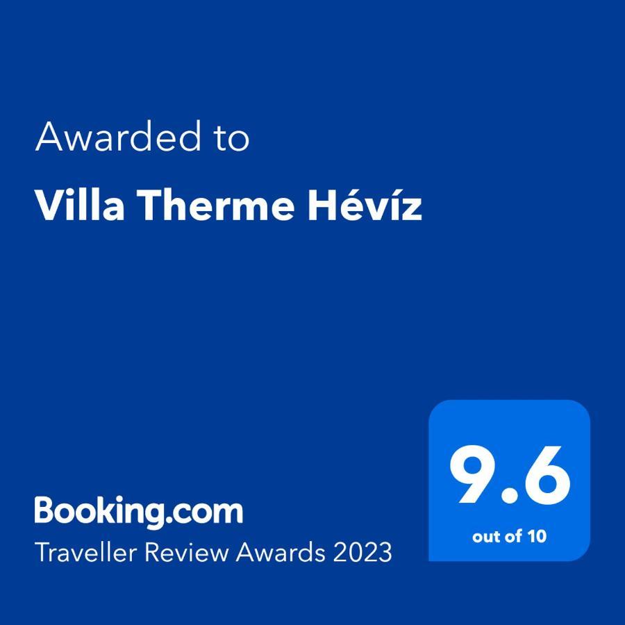 Villa Therme Hévíz מראה חיצוני תמונה